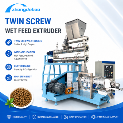 Extrudeuse pour les aliments pour poissons / Machines de transformation des aliments pour animaux de compagnie